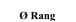  Rang